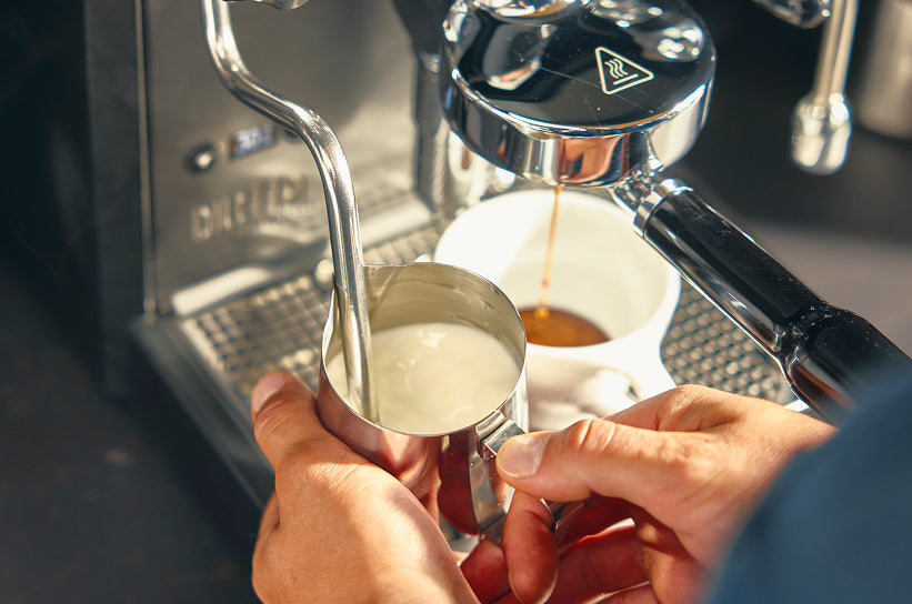 How to Steam Milk for Espresso Drinks