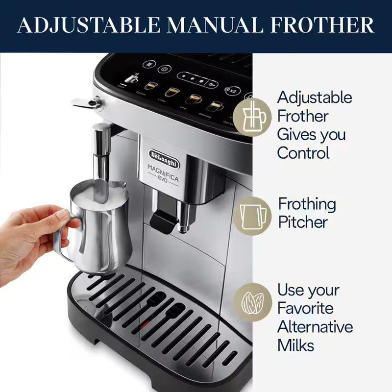 B-Class Refurbished - DeLonghi Magnifica Evo ECAM29043SB Superautomatic Espresso Machine