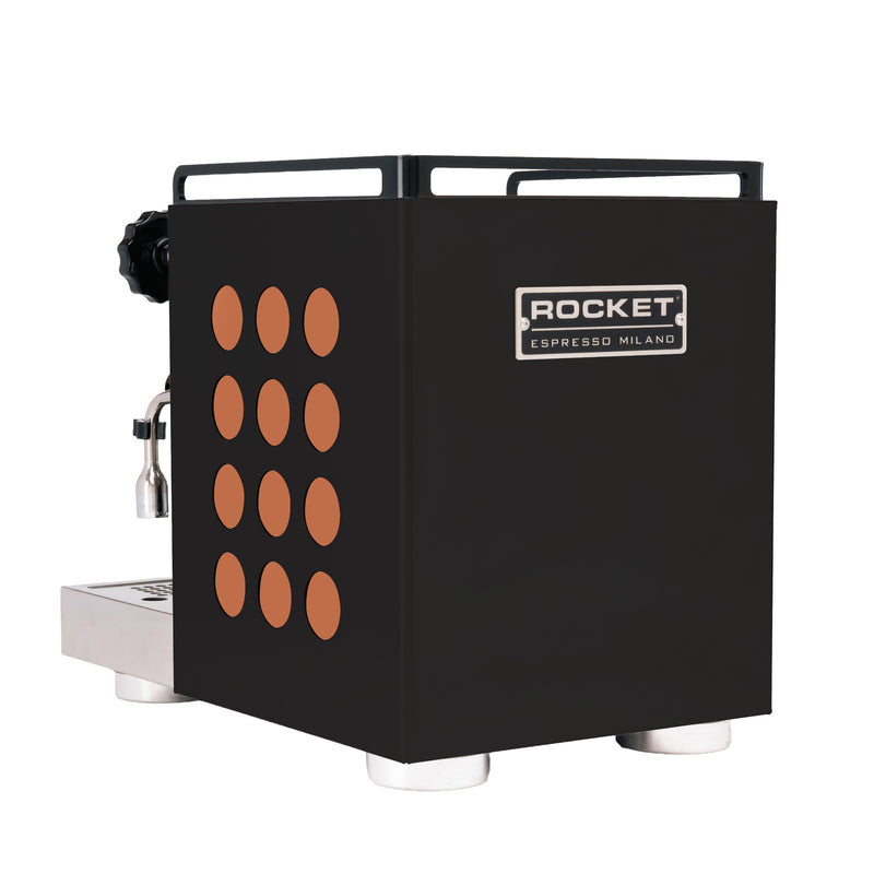 Rocket Espresso Appartamento 2.0 Espresso Machine - Black and Copper - Open Box