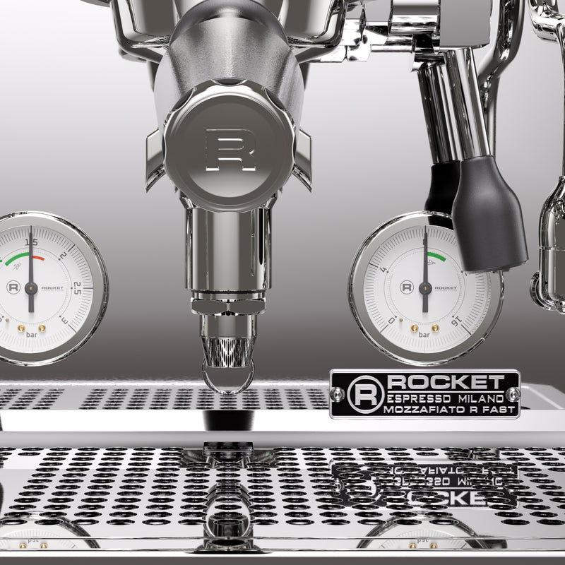 Rocket Espresso Mozzafiato FAST R Espresso Machine - Chrome - Open Box