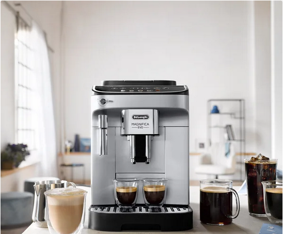 Refurbished - DeLonghi Magnifica Evo ECAM29034SB Superautomatic Espresso Machine - Silver